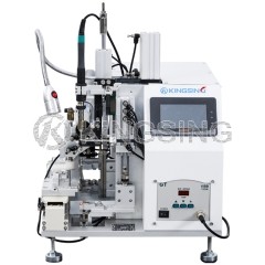 Semi-Automatic Wire Stripping and Soldering Machine