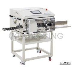 Fully Automatic Coaxial Cable Cut and Strip Machine
