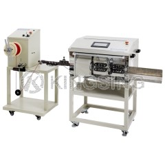 Fully Automatic Coaxial Cable Cut and Strip Machine