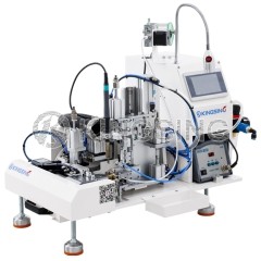 Semi-Automatic Wire Stripping and Soldering Machine