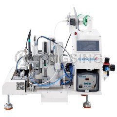 Semi-Automatic Wire Stripping and Soldering Machine