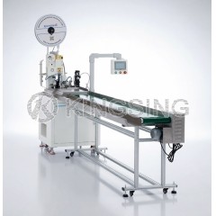 Terminal Crimping Single End Tube Insertion Machine
