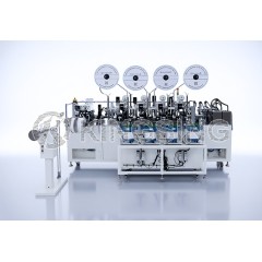 Automatic Wire Crimping & Tube-Marking Inserting Machine