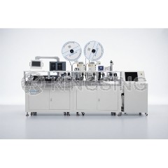 Automatic Wire Crimping and Shrink Tube Marking Inserting Machine