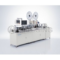 Automatic Wire Crimping and Shrink Tube Marking Inserting Machine