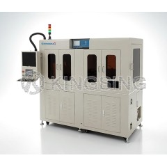Single-Head Automatic Coaxial Cable Crimping Machine with Tail Tinning Function