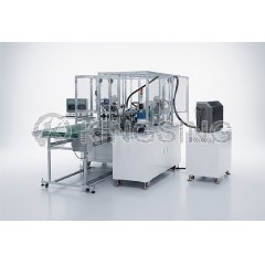Dual-Head Wire Crimping and Tube Marking Machine