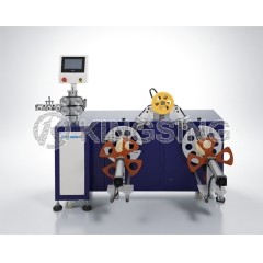 Double-station Wire Winding and Bunding Machine