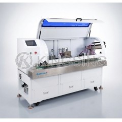 Cable Stripping and Braided Shield Brushing Twisting Machine