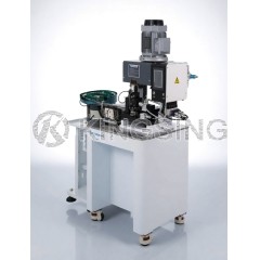 Semi-Automatic Wire Stripping & Crimping Machine