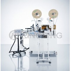 Automated Dual-End Crimping and Single-End Housing Insertion Machine