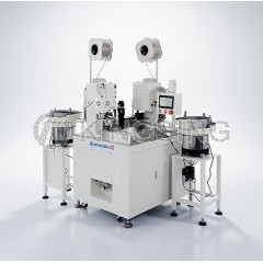 Automatic Wire Crimping and Sleeve Insertion Machine