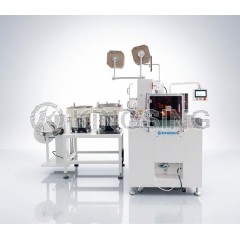 Twin Parallel Wire Crimping and Sleeve Insertion Machine