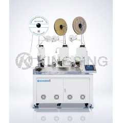 Three Ends Double Wire Combined Crimping Machine