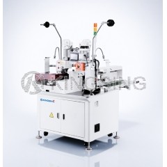 Automatic Ribbon Cable Stripping and Crimping Machine