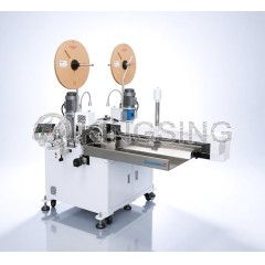 Dual-Head Wire Crimping and Tinning Machine