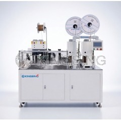 Parallel Twin Cable Crimping & Sleeve Inserting Machine
