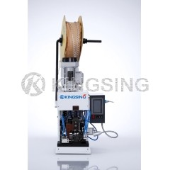 Wire Stripping and Flag Terminal Crimping Machine