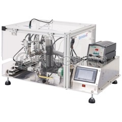 Semi-automatic Wire Stripping and Soldering Machine