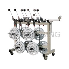 Multi-spool Wire Dereeler With Brake Control System
