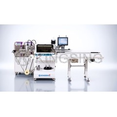 Automatic Wire Feeding Stripping Machine with 2 Inkjet Printers and an MES system