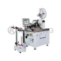 Automatic Wire Twisting Tinning and Terminal Crimping Machine