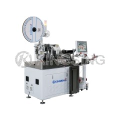 Automatic Wire Twisting Tinning and Terminal Crimping Machine