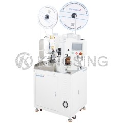 Automatic Dual-Head Terminal Crimping Machine