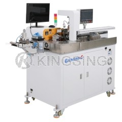 Automatic Wire Tinning and IDC Connector Crimping Machine