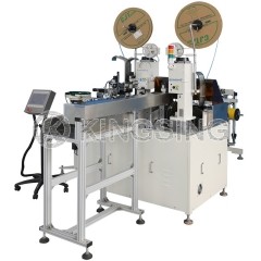 Automated Dual-End Crimping and Single-End Housing Insertion Machine