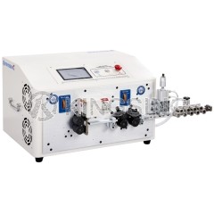 Wire Arranging, Splitting, and Stripping Machine