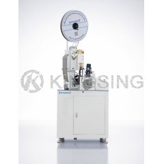 Twin Parallel Wire Stripping and Terminal Crimping Machine