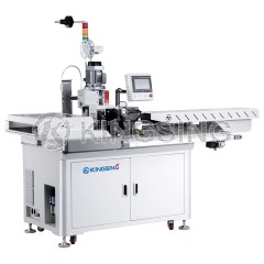 Flat Sheathed Cable Tinning and Crimping Machine