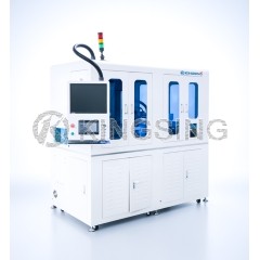 Automatic Coaxial Cable Crimping and Soldering Machine (short-wire type)