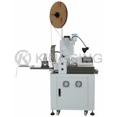 Parallel Twin Wire Crimping and Tinning Machine