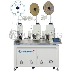 Three Ends Double Wire Combined Crimping Machine
