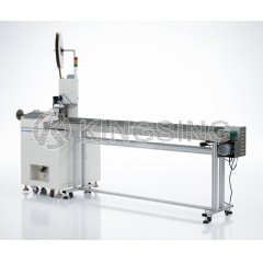 Twin Parallel Wire Stripping and Terminal Crimping Machine