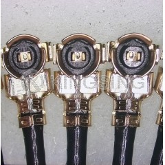 Single-Head Automatic Coaxial Cable Crimping Machine with Tail Tinning Function