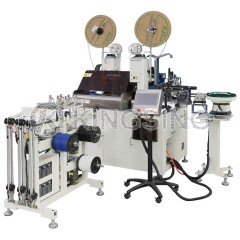 Automated Dual-End Crimping and Single-End Housing Insertion Machine