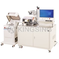 Wire Stripping & Laser Marking Machine with Coiling System