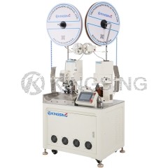 Dual-End Pre-Insulated Terminal Crimping Machine