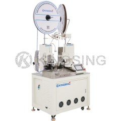 Dual-End Pre-Insulated Terminal Crimping Machine