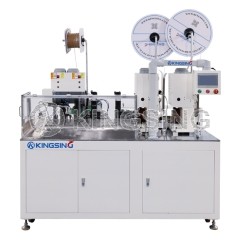Parallel Twin Cable Crimping & Sleeve Inserting Machine