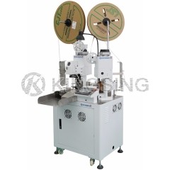 Automatic Parallel Twin Cable Cut-Strip-Crimp Machine