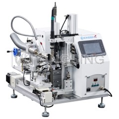 Semi-Automatic Wire Stripping and Soldering Machine