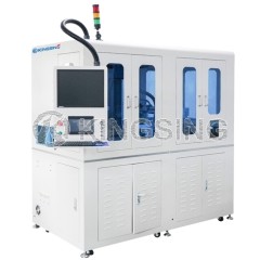 Automatic Coaxial Cable Crimping and Soldering Machine (short-wire type)