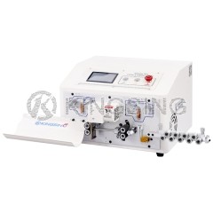 Touch Screen Double Wire Stripping Machine
