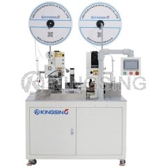 Closed Barrel Terminal Double-Head Crimping Machine