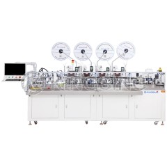 Automatic Wire Crimping & Tube-Marking Inserting Machine
