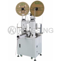 Automatic Parallel Twin Cable Cut-Strip-Crimp Machine